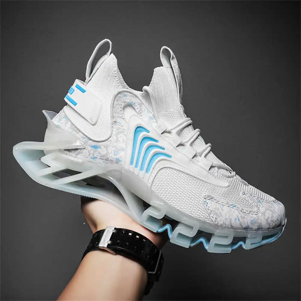 Women'S Fashion Tennis Shoes - Blue Slipon sepatu bot panjang merah