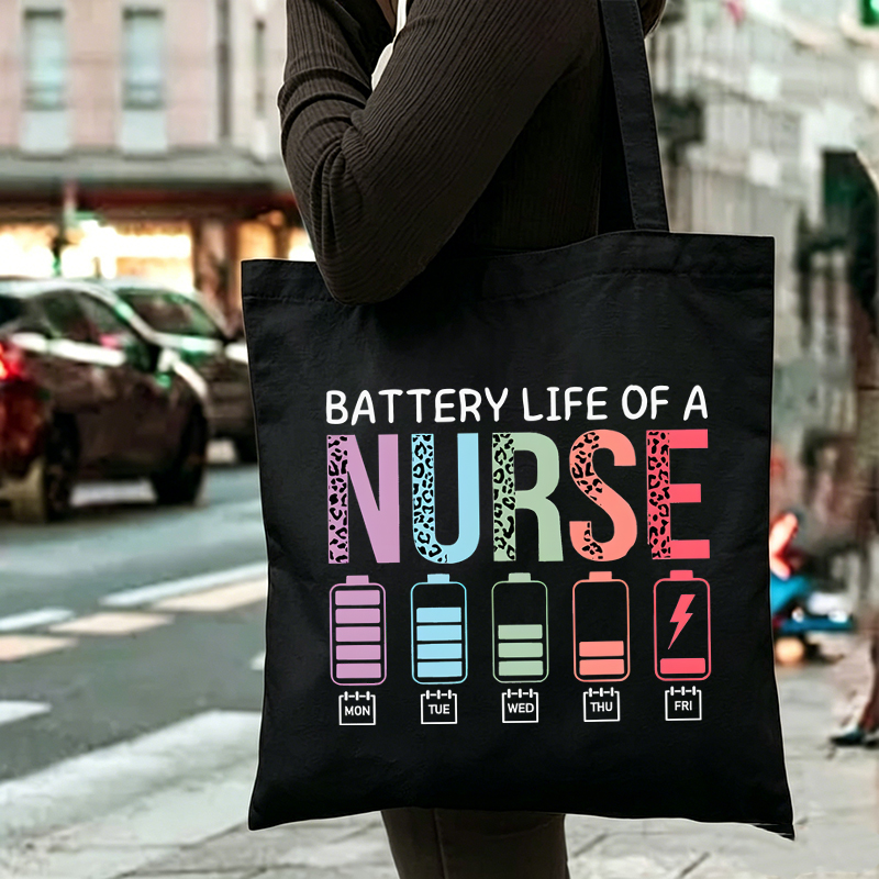 Women Fashion Fun - Tas Bahu Kanvas Wanita Pria dengan