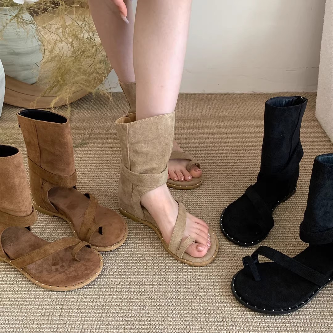 Women Fashion Youtube - Sandal wanita musim panas 2026 serbaguna,