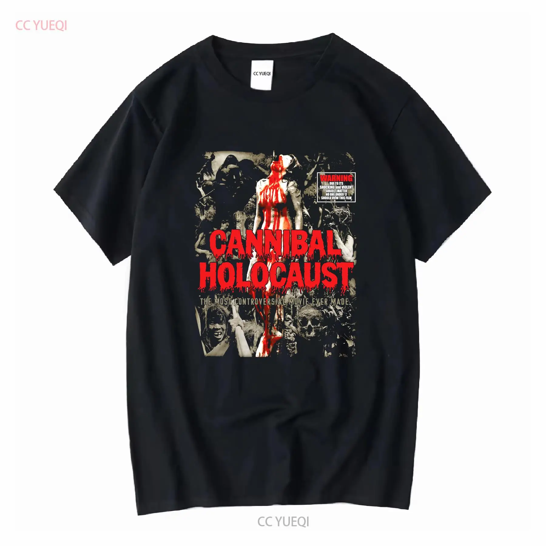 Women'S Fashion Graphic Tees - Kaus Wanita On Stake Holocaust Kanibal