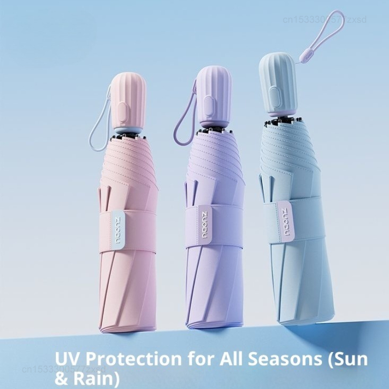 Women'S Fashion Umbrella - ZUODU Payung Lipat Mini untuk Wanita