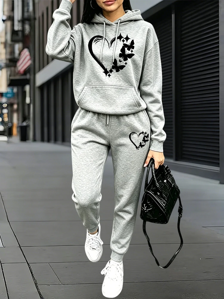 Women'S Fashion Hoodies - 2026 Setelan Olahraga Wanita Terbaru Hoodie