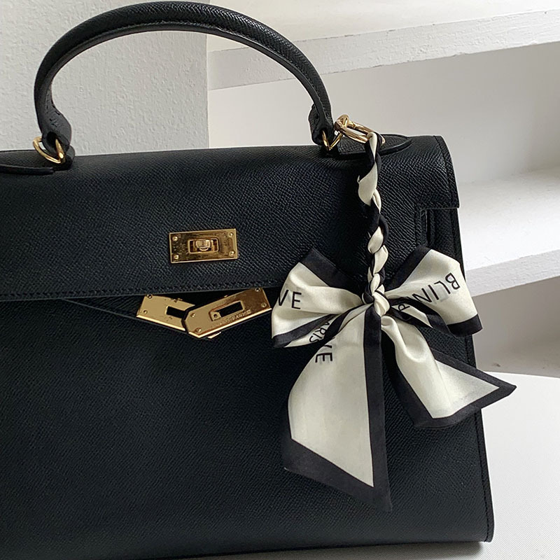 Women'S Ysl Fashion - Liontin Pita Syal Sutra Rajutan Tangan