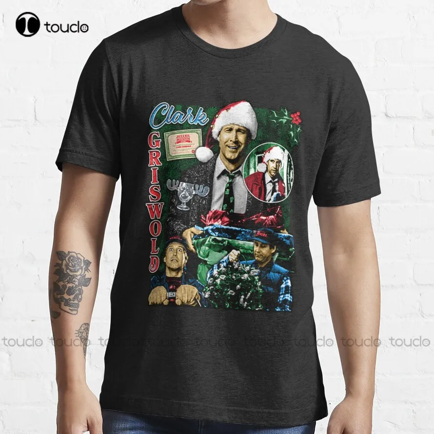 Women'S Fashion Graphic Tees - Kaus Liburan Natal Clark Griswold Vintage