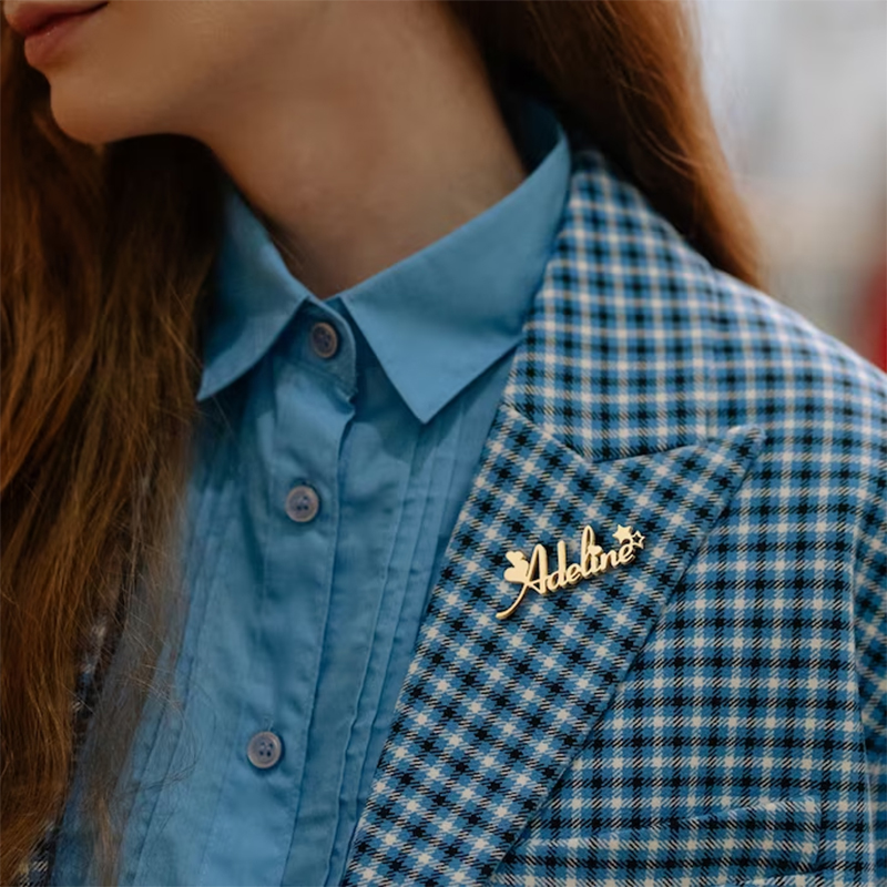 Women Fashion Logo Design - Bros nama kustom baru LOGO huruf