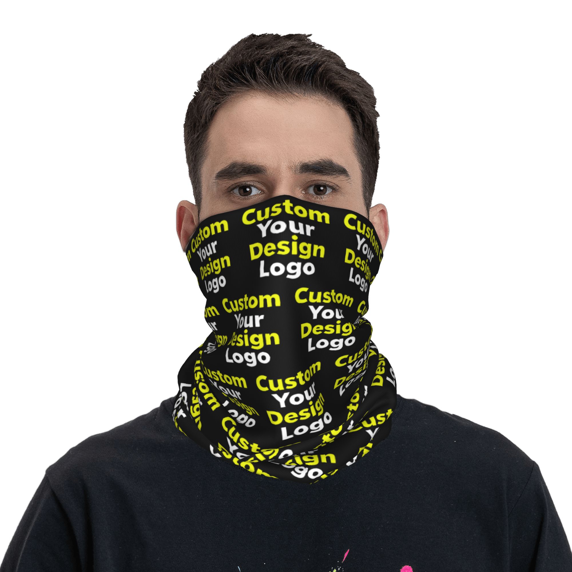 Bandana Leher Desain Kustom Lo - Women Fashion Logo Design ulasan dan harga