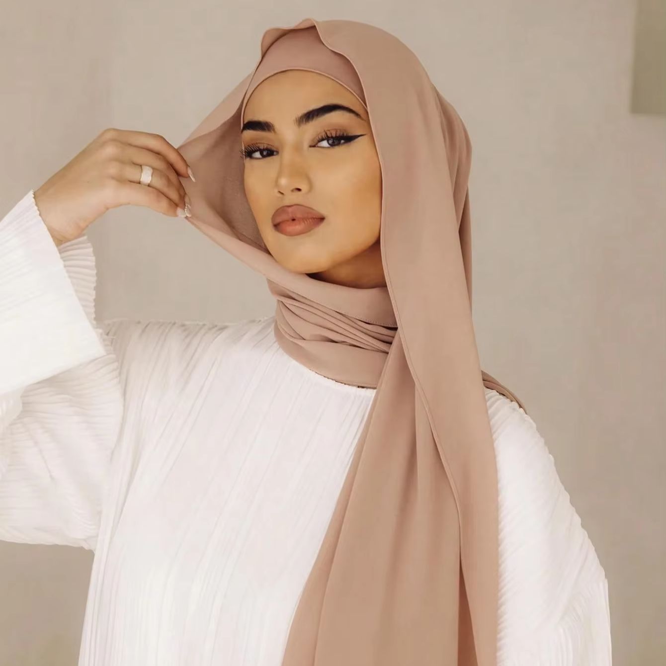 2Pcs/Set Hijab dan Kerudung Wa - Women Fashion Youtube ulasan dan harga