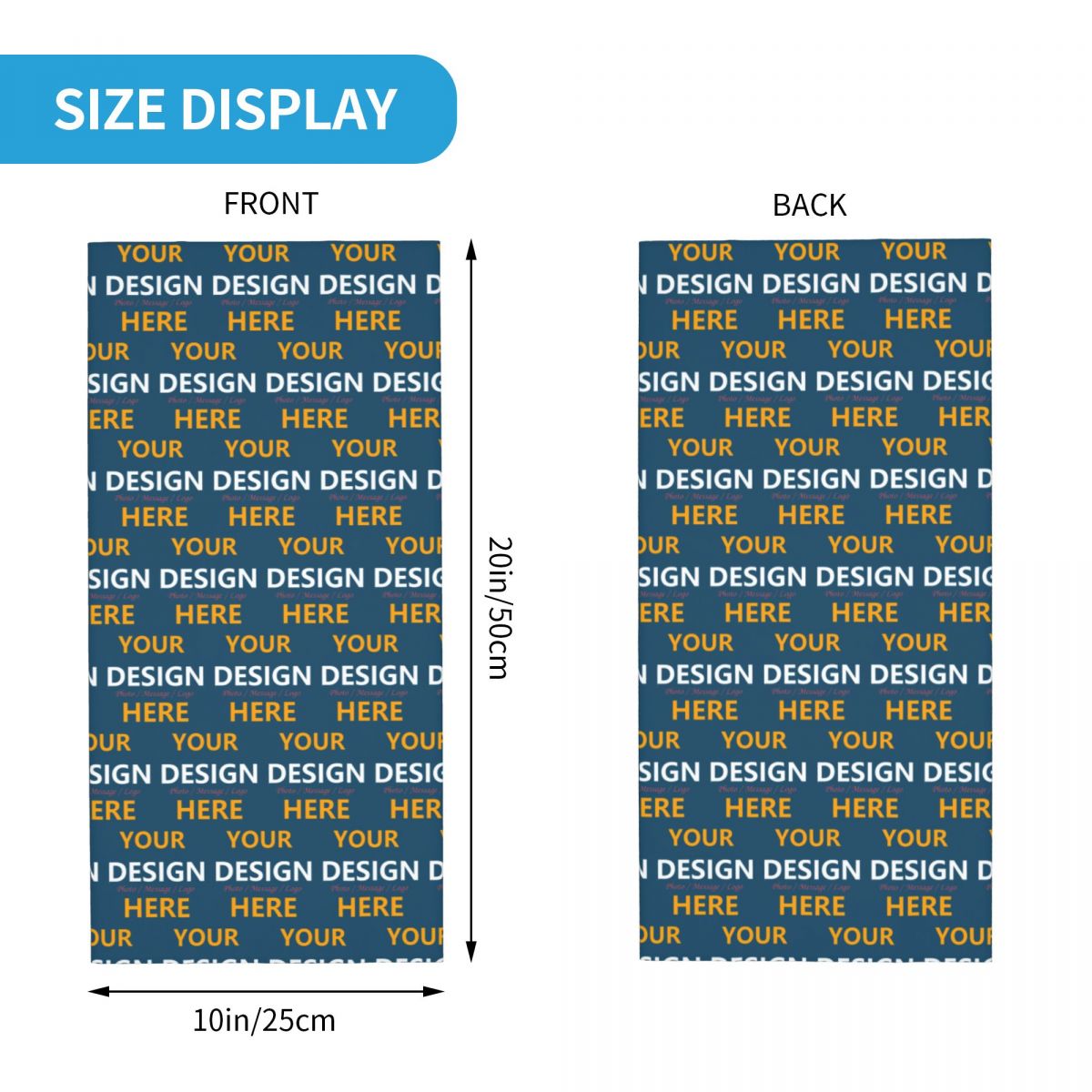 Bandana Penutup Leher Desain K - Women Fashion Logo Design ulasan dan harga