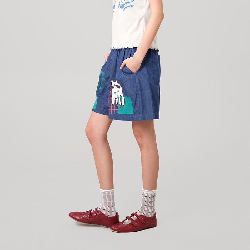 MOVEUP Celana Pendek Denim Kak - Women Fashion Fun ulasan dan harga