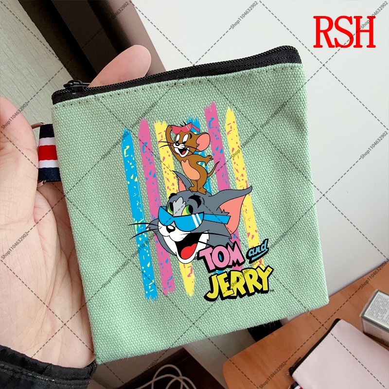 Dompet Koin Tom dan Jerry Pola - Coin Purse Women ulasan dan harga