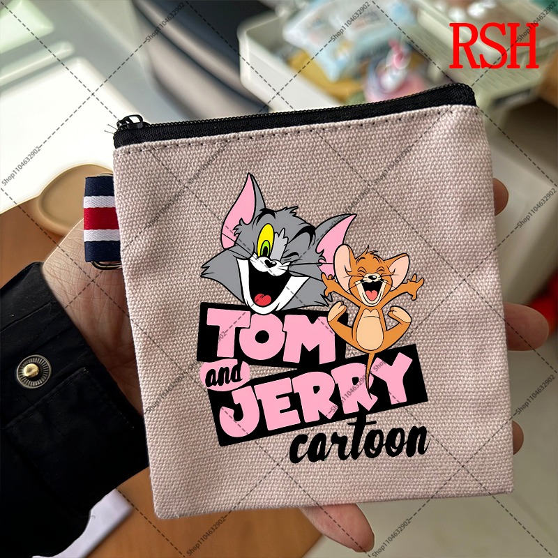 Dompet Koin Tom dan Jerry Pola - Coin Purse Women ulasan dan harga
