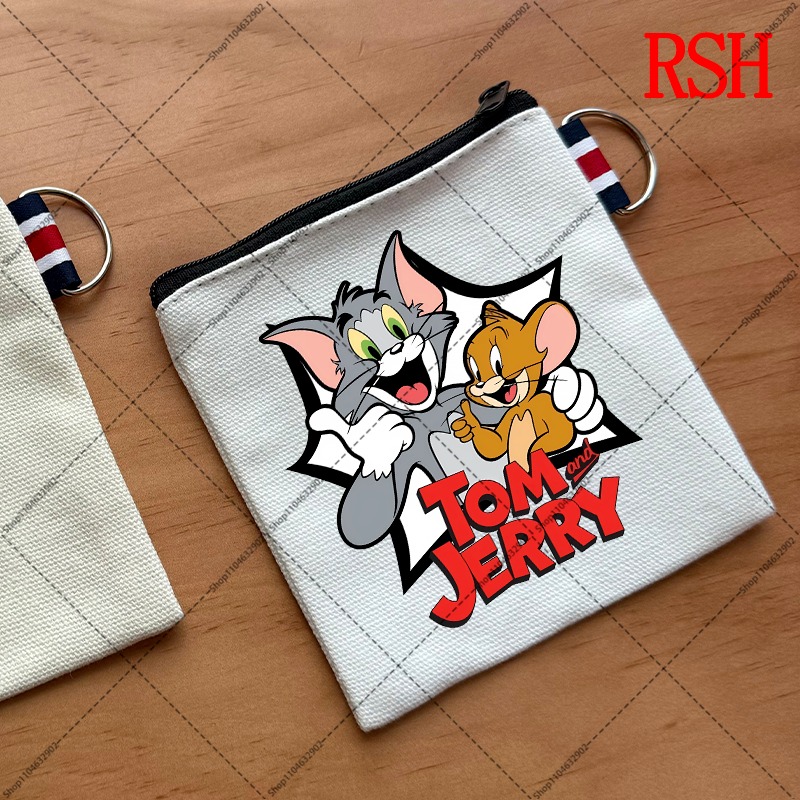 Dompet Koin Tom dan Jerry Pola - Coin Purse Women ulasan dan harga