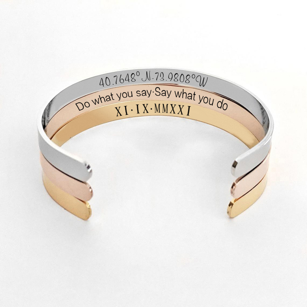 Gelang Manset Baja Anti Karat  - Women Fashion Quotes ulasan dan harga