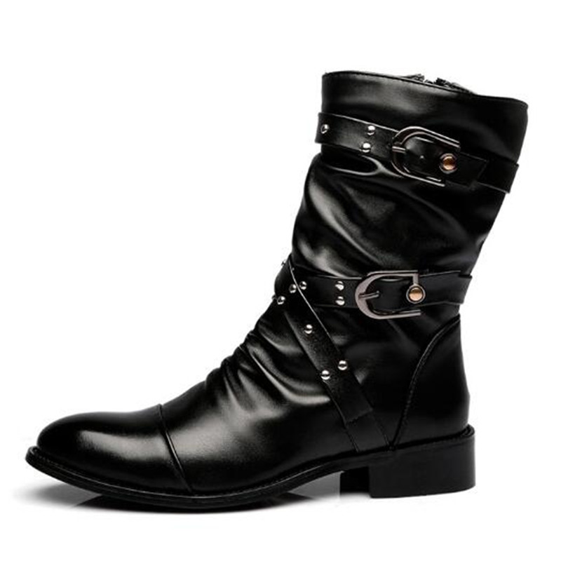 Sepatu Bot Kulit Pria Berkuali - Women Fashion Youtube ulasan dan harga
