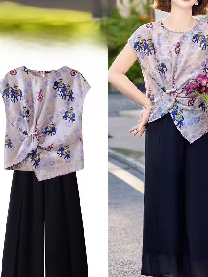 Set Pakaian Musim Panas Modis  - Women Fashion Over 60 ulasan dan harga