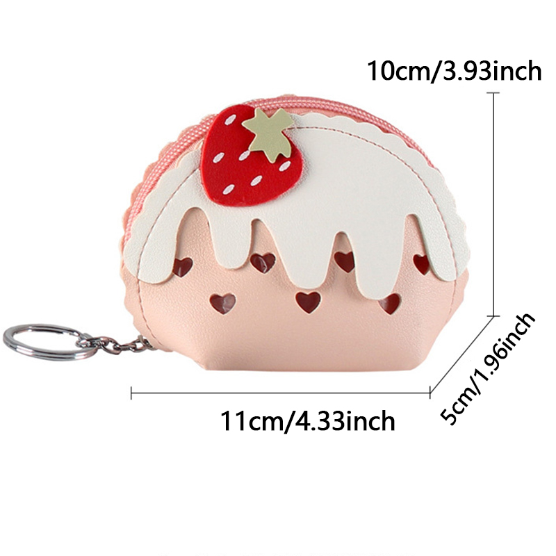 Dompet koin mini es krim strob - Coin Purse Women ulasan dan harga