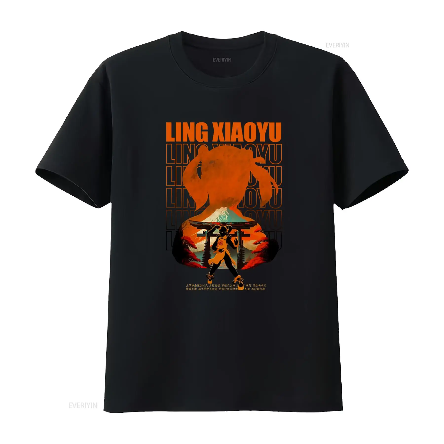 Tekken Ling Xiaoyu Kaos Crewne - Women'S Fashion Graphic Tees ulasan dan harga