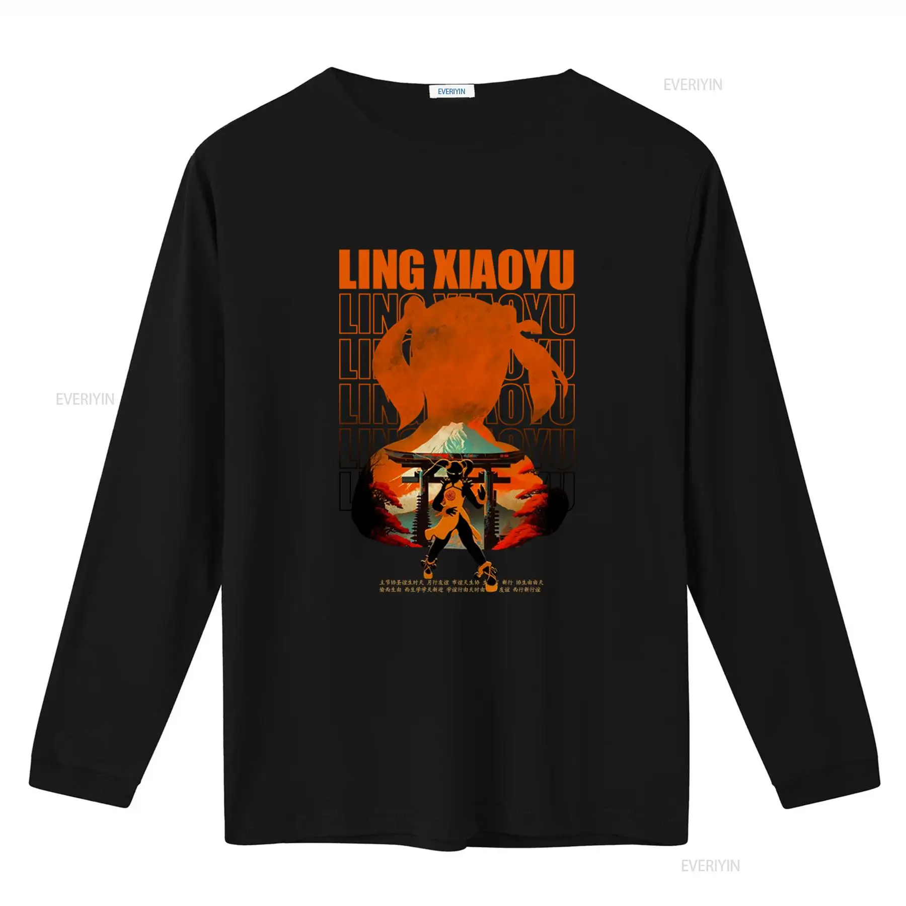 Tekken Ling Xiaoyu Kaos Crewne - Women'S Fashion Graphic Tees ulasan dan harga