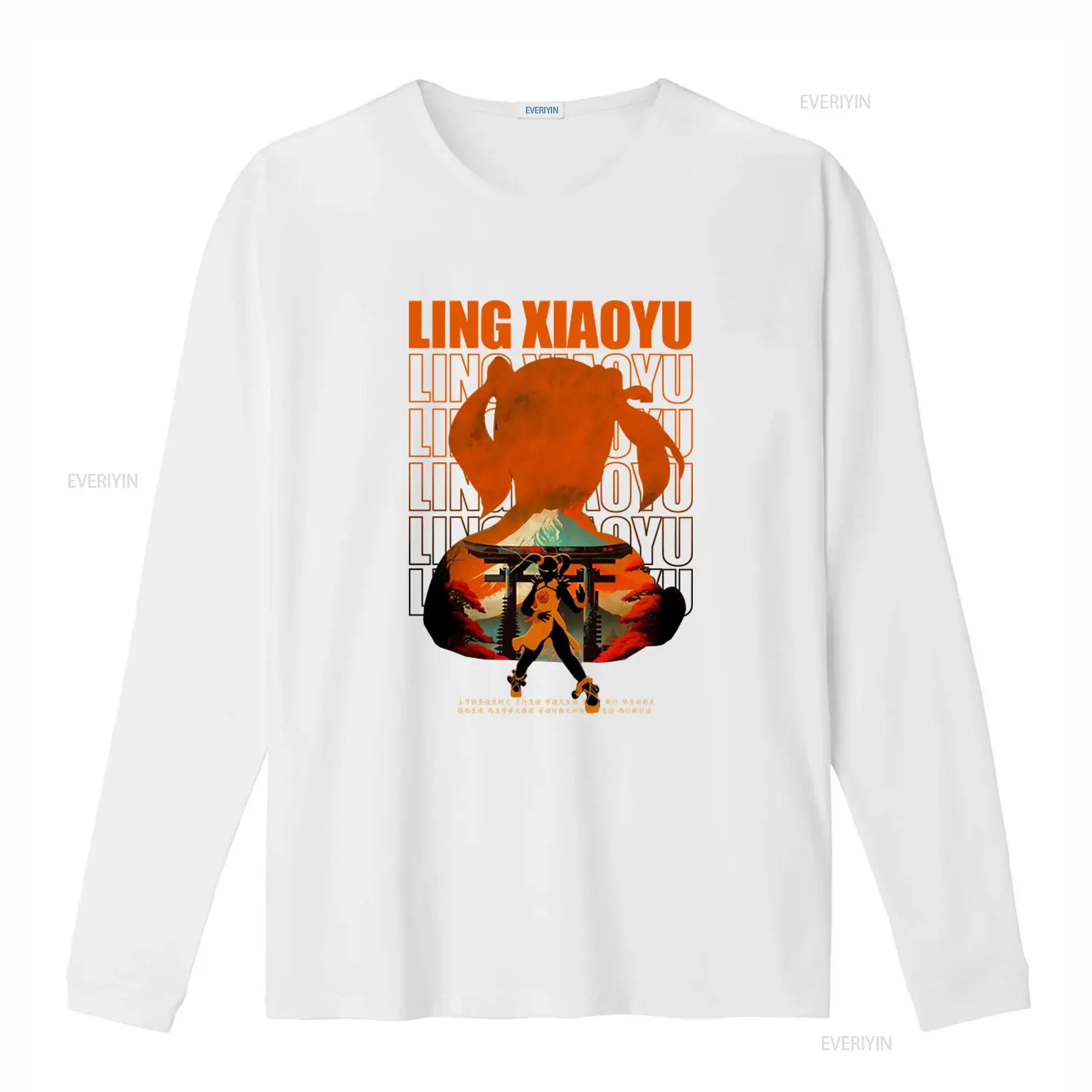 Tekken Ling Xiaoyu Kaos Crewne - Women'S Fashion Graphic Tees ulasan dan harga