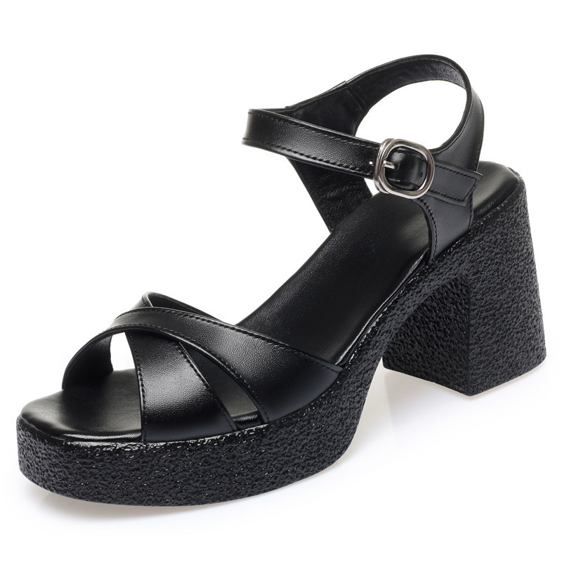 Sandal Wanita Model Chunky Pla - Women Fashion Model ulasan dan harga