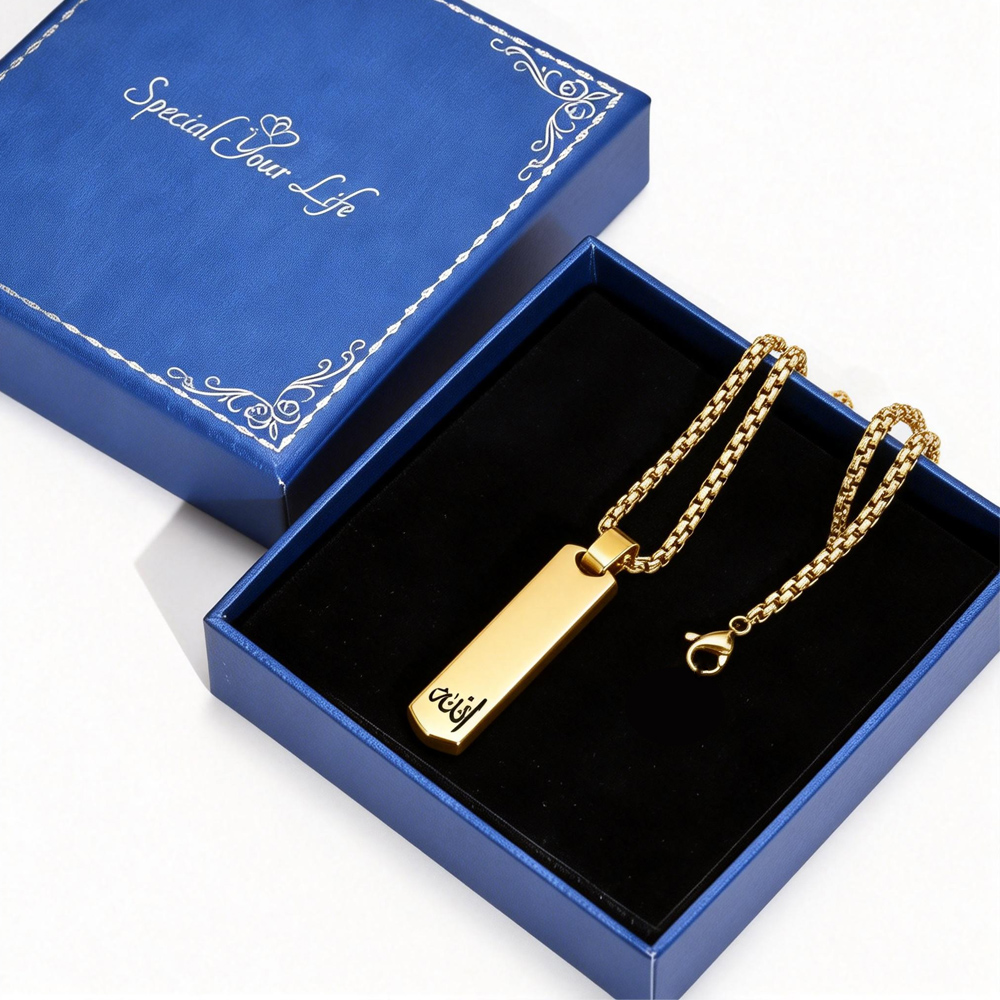 Kalung Batang 3D, Desain Seder - Women Fashion Logo Design ulasan dan harga