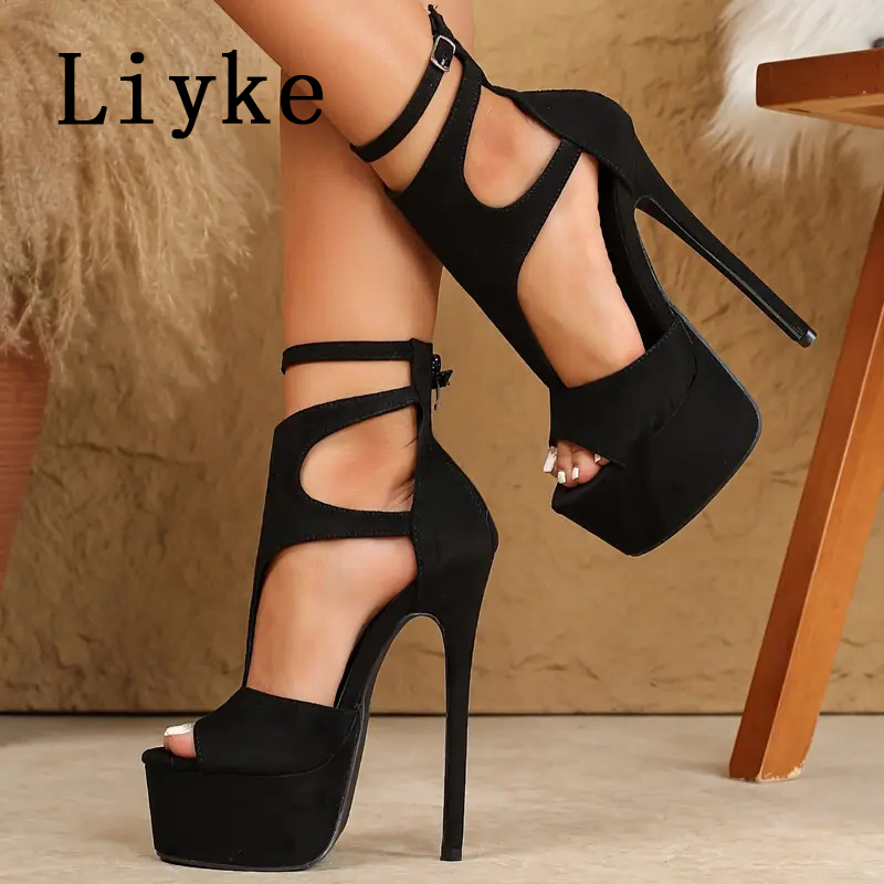Sepatu Sandal Platform Hak Tin - Women Fashion Model ulasan dan harga