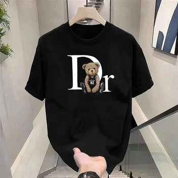 Kaus Gambar Beruang Lucu Merek - Women'S Fashion Graphic Tees ulasan dan harga