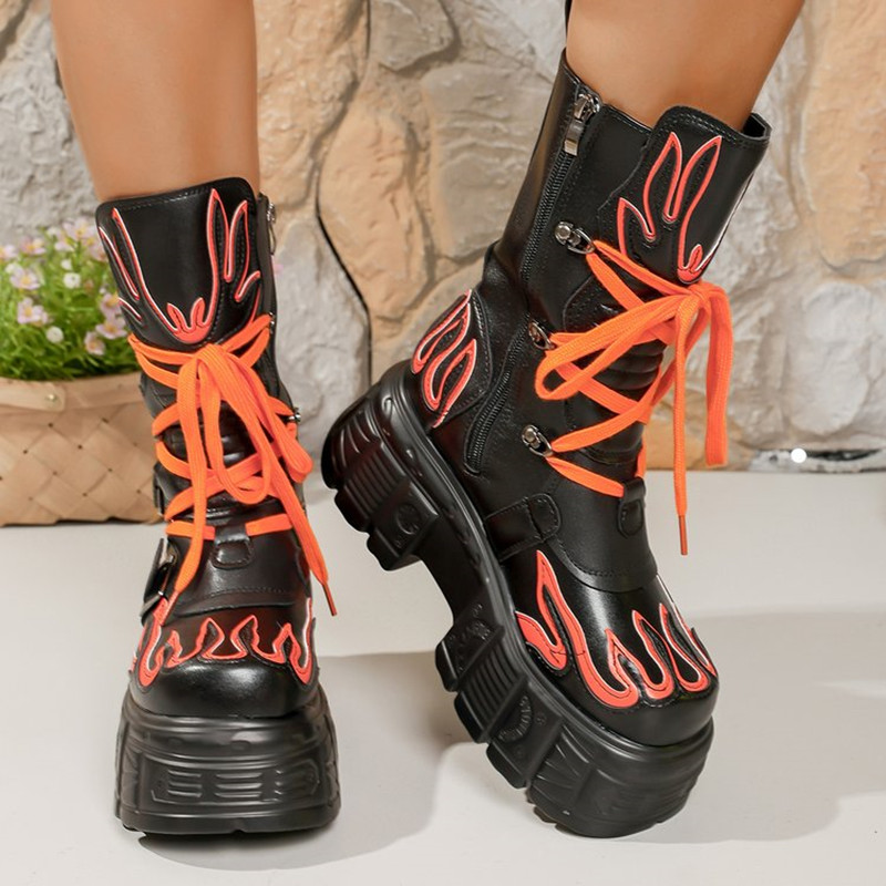 Sepatu Boots Rock Pria dan Wan - Women Fashion Youtube ulasan dan harga