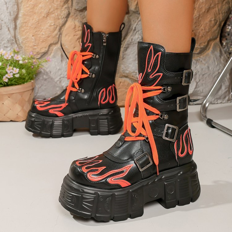 Sepatu Boots Rock Pria dan Wan - Women Fashion Youtube ulasan dan harga