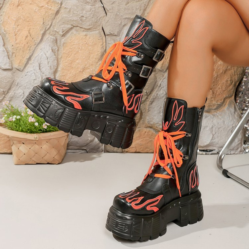 Sepatu Boots Rock Pria dan Wan - Women Fashion Youtube ulasan dan harga