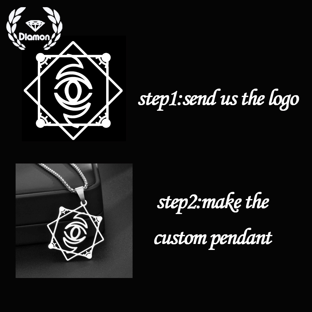 Kalung Liontin Nama Gambar LOG - Women Fashion Logo Design ulasan dan harga