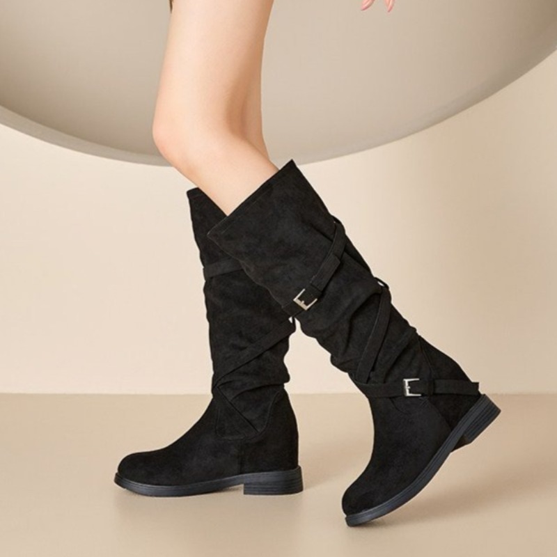 Sepatu Bot Wanita Musim Gugur  - Women Fashion Youtube ulasan dan harga