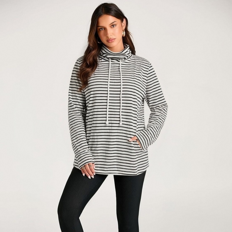 Sweatshirt Kasual Modis Ukuran - Women'S Fashion Hoodies ulasan dan harga